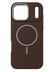 iPhone 17 Pro Max Soft MagSafe Uyumlu Kılıf - Kahverengi