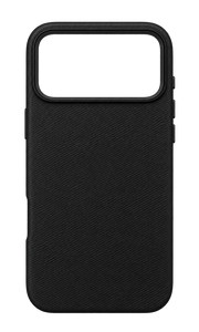 iPhone 17 Pro Max Minimal Dokulu Kılıf - Siyah