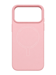 iPhone 17 Pro Max Soft MagSafe Uyumlu Kılıf - Pudra Pembe
