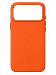 iPhone 17 Pro Max Soft Düz Kılıf - Turuncu