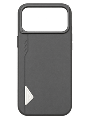 iPhone 17 Pro Max Üçgen Stand Detaylı Kılıf - Gri
