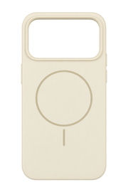 iPhone 17 Pro Max Soft MagSafe Uyumlu Kılıf - İnci Krem