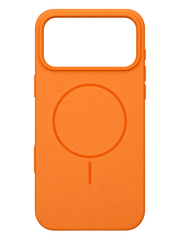 iPhone 17 Pro Max Soft MagSafe Uyumlu Kılıf - Turuncu