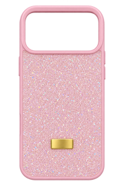 iPhone 17 Pro Max Simli Plaka Detaylı Kılıf - Pembe