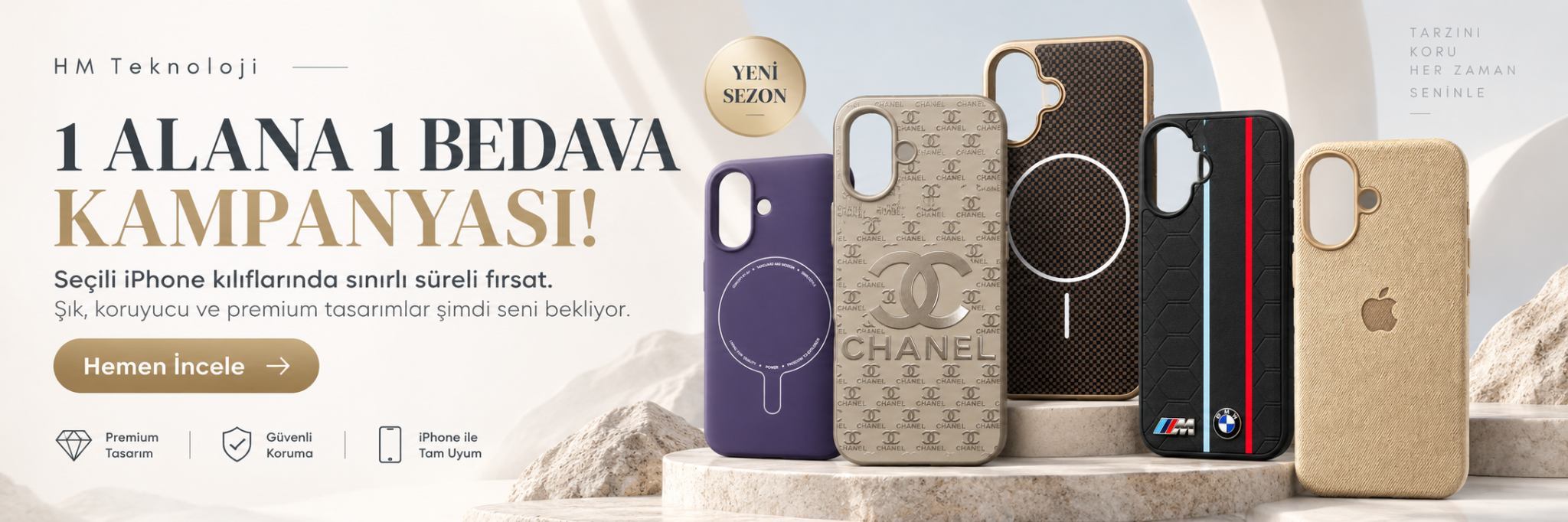 HM Teknoloji 1 Alana 1 Bedava Kampanyası